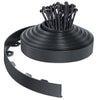 Bordure de jardin PVC flexible 20m avec piquets anthracite - vounat.shop