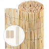 Canisse en roseau naturel Brise vue avec attaches de fixation 100x600cm - vounat.shop