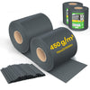 Brise vue occultant PVC 450g/m2 19cm x 140m Anthracite - vounat.shop