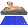 Matelas panier pour chien avec tapis gel rafraichissant amovible 75x50cm - vounat.shop