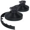 Bordure de jardin PVC flexible 40m avec piquets noir - vounat.shop