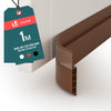 Bas de porte isolant coupe froid 100 cm marron - vounat.shop