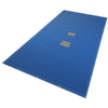 Bache piscine rectangulaire double couche en Polyethylene 160 gr/m2 avec filet ecoulement 4x9m Bleue - vounat.shop