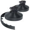 Bordure de jardin PVC flexible 40m avec piquets anthracite - vounat.shop