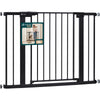 Barriere de securite a pression sans percage Largeur 103-110cm Metal noir - vounat.shop
