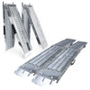 Rampe de chargement pliable  Lot de 2 pcs en acier galvanise 180cm - vounat.shop