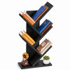 Bibliotheque Arbre etagere a Livres 30x16x60cm Noir - vounat.shop