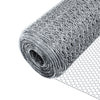 Grillage a poule avec fils 13mm en acier galvanise 1x50M - vounat.shop
