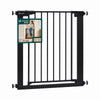 Barriere de securite a pression sans percage Largeur 75-82cm Metal noir - vounat.shop