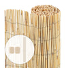 Canisse en roseau naturel Brise vue avec attaches de fixation 100x300cm - vounat.shop
