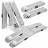 Rampe de chargement pliable  Lot de 2 pcs en acier galvanise 180cm - vounat.shop
