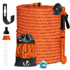 Tuyau d’Arrosage Extensible 45m avec Accessoires orange - vounat.shop