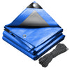 Bâche de Protection en Polyéthylène resistant et impermeable 180g/m² bleu 6x8m - vounat.shop