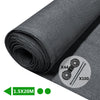 Brise vue occultant en HDPE 150g/m² 1.5x20m avec attaches de fixation anthracite - vounat.shop