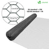 Grillage a poule avec fils 13mm en PVC gaine gris 1x50M - vounat.shop