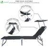 Transat pare soleil Lot de 2 pcs Noir - vounat.shop