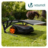 Garage de tondeuse robot Abri 104x80x50 cm gris - vounat.shop