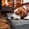 Matelas panier pour chien avec tapis gel rafraichissant amovible 90x68cm - vounat.shop