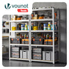 Etagères de rangement charge lourde robuste à 5 niveaux 70x30x150cm - vounat.shop