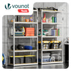 Etagères de rangement charge lourde robuste à 5 niveaux 90x40x180cm - vounat.shop