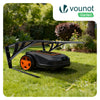 Garage de tondeuse robot Abri 82x80x46 cm marron - vounat.shop
