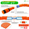 Tuyau d’Arrosage Extensible 30m avec Accessoires orange - vounat.shop
