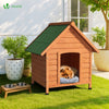 Niche pour Chien Extérieure en Bois 72x65x83cm - vounat.shop