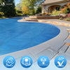 Bache a bulle piscine 120 microns rectangulaire decoupable 700x400cm bleu - vounat.shop