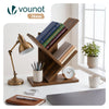 Bibliotheque Arbre etagere a Livres 30x16x40.5cm Marron Rustique - vounat.shop