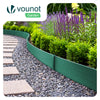 Bordure de jardin PE flexible 20M x 8 CM avec piquets vert - vounat.shop