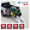 Rampe de chargement pliable  Lot de 2 pcs en acier galvanise 180cm - vounat.shop