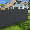 Brise vue occultant en HDPE 150g/m² 1.5x10m avec attaches de fixation anthracite - vounat.shop