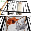Sechoir a linge etendoir deluxe pliable Grande capacite sechage style bois noir - vounat.shop