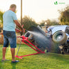 Leve tracteur Tondeuse Supporte 400 kg max Rouge - vounat.shop