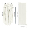 Parasol Jardin Double Aluminium 270 x 460 cm beige - vounat.shop