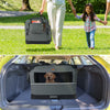 Sac transport pliable chien chat caisse cage portable 70x52x52cm gris - vounat.shop
