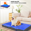 Matelas panier pour chien avec tapis gel rafraichissant amovible 115x80cm - vounat.shop
