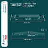 Rampe de chargement pliable Lot de 2 pcs en acier galvanise 160cm - vounat.shop