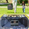 Sac transport pliable chien chat caisse cage portable 50x35x36cm gris - vounat.shop