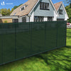 Brise vue occultant en HDPE 90g/m² 1.5x20m avec attaches de fixation vert - vounat.shop