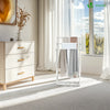 Porte serviettes sur pied autoportant 3 niveaux blanc - vounat.shop
