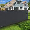 Brise vue occultant en HDPE 230g/m² 1x20m avec attaches de fixation anthracite - vounat.shop