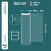 Grillage a maille soude en acier galvanise 13mm fil 0.7mm 0.5x10m metal - vounat.shop