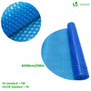 Bache a bulle piscine 120 microns ronde decoupable Ø305cm bleu - vounat.shop