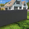 Brise vue occultant en HDPE 150g/m² 1.5x20m avec attaches de fixation anthracite - vounat.shop