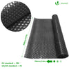 Bache a bulle piscine 120 microns rectangulaire decoupable 700x400cm noir - vounat.shop