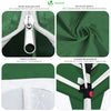 Tonnelle de Jardin 3x3m Pliable avec portes et fenêtres Vert - vounat.shop