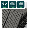 Lot de 16 dalles clipsables exterieures 30x30cm en Composite WPC Gris - vounat.shop