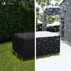 Housse salon de jardin bache de protection 420D 180x120x73cm noire - vounat.shop