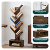 Bibliotheque Arbre etagere a Livres 38x19x113cm Marron Rustique - vounat.shop